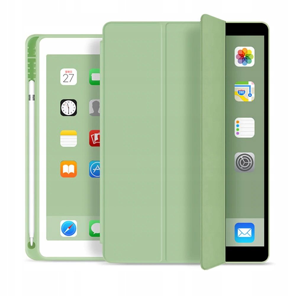 Apple Tech-Protect Etui na tablet Tech-Protect Etui Tech-protect Sc Pen iPad 10.2 2019/2020/2021 7. 8 i 9 generacji Cactus Green THP698GRN