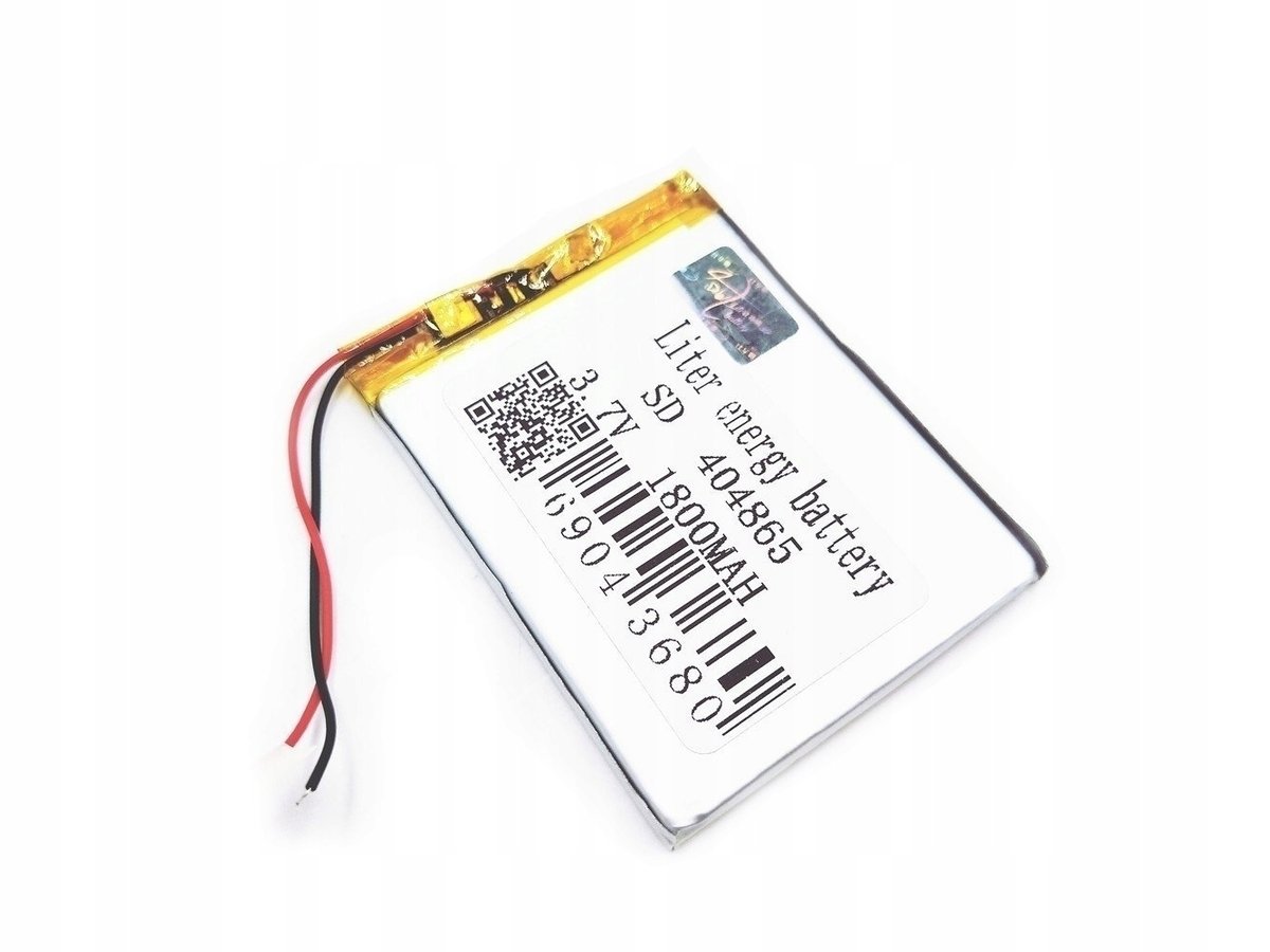 Akumulator Li-Poly 1800Mah 3.7V 404865