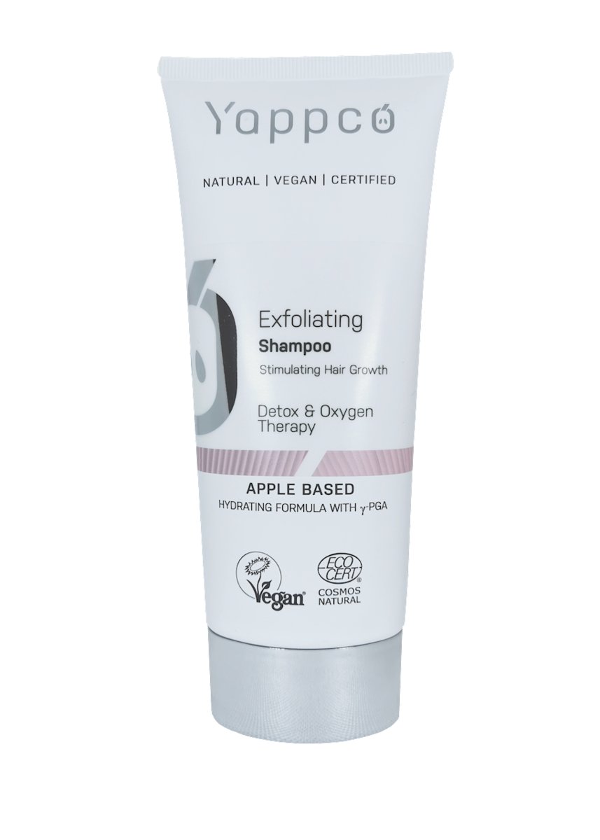 Yappco Yappco - Micelarny Szampon do włosów peelingujący i stymulujący wzrost 200 ml