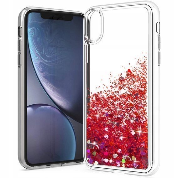 Samsung Etui Płynny Brokat Do Galaxy A70 Złoty