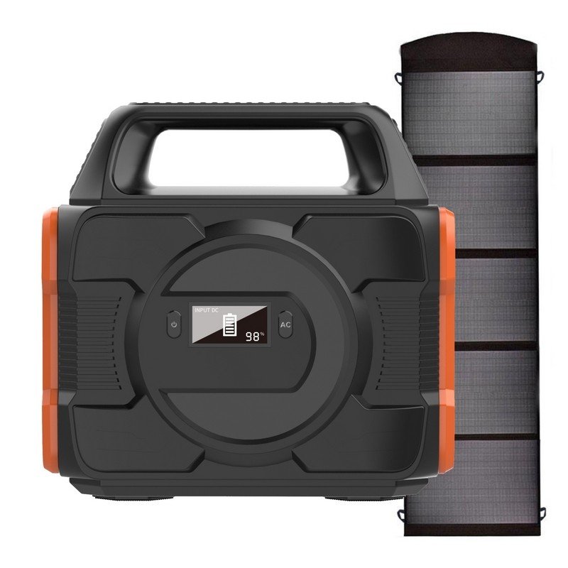 Stacja Zasilania 300W, 80Wh Z Panelem 100W, Cps300-100 80000Mah