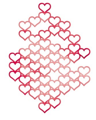 Wykrojnik Dpcraft Sizzix Koronka Serca Jcma-197