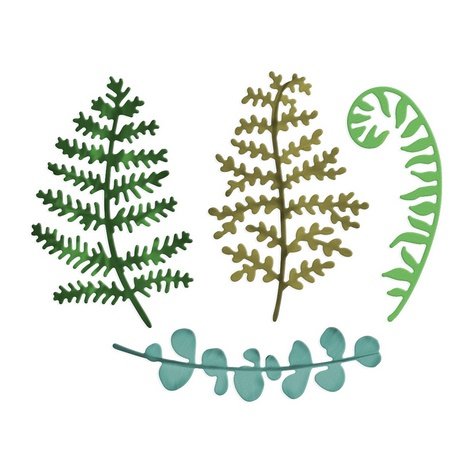 Wykrojnik Dpcraft Sizzix Delikatne Liście Jcma-215