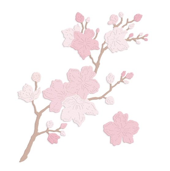 Wykrojnik Dpcraft Sizzix Gałązka Magnoli Jcma-186