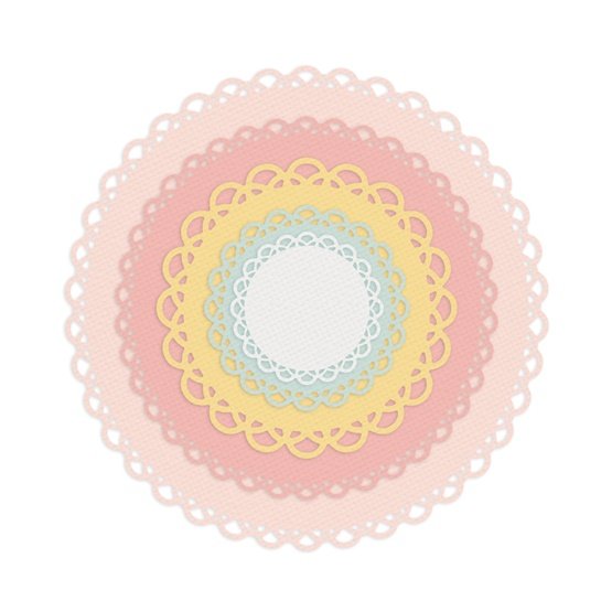 Wykrojnik Dpcraft Sizzix Koło Z Falbanką Jcma-174