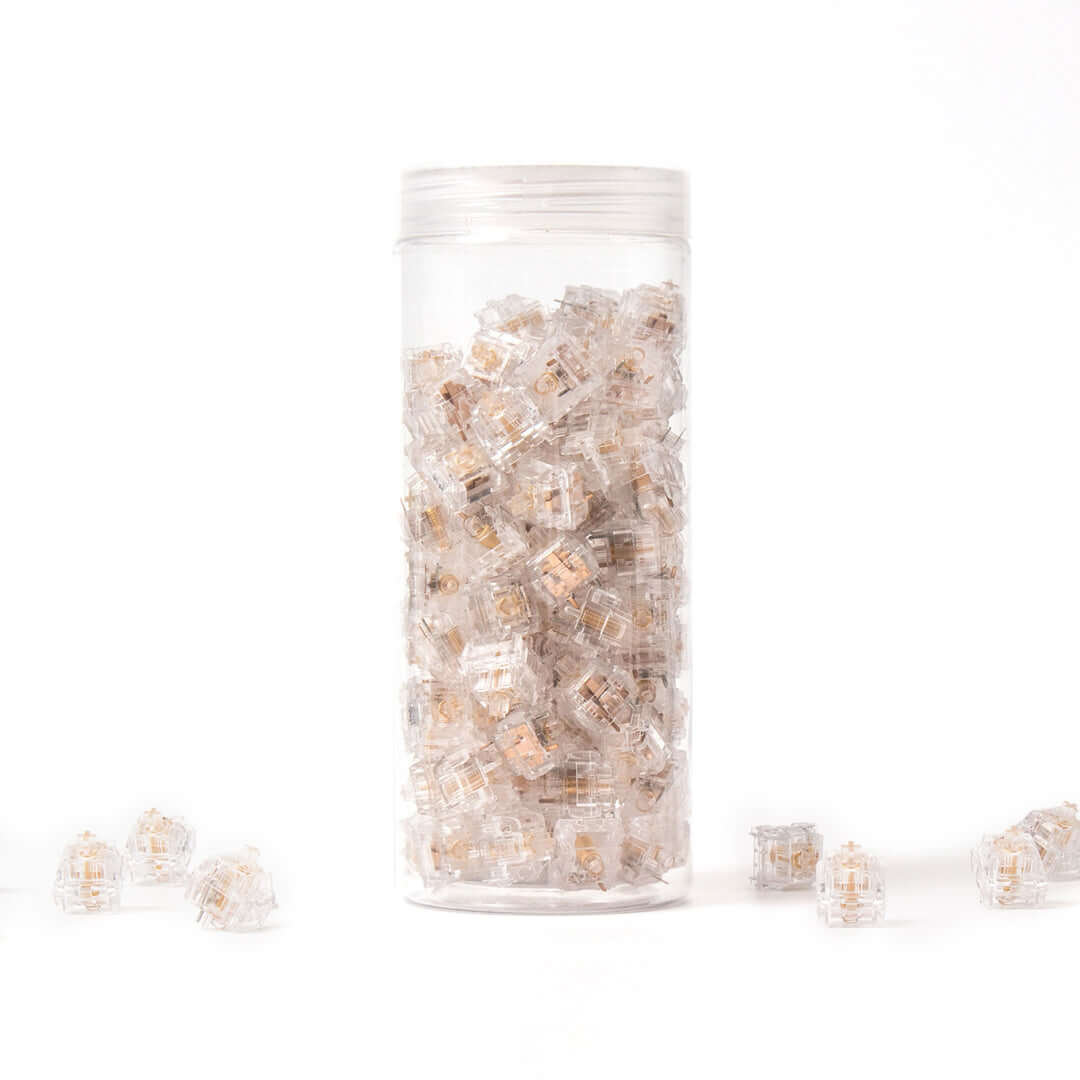 Switche Do Klawiatury Mechanicznej Kailh Clione Limacina Switch 58 Gf (Tactile) 110 szt.