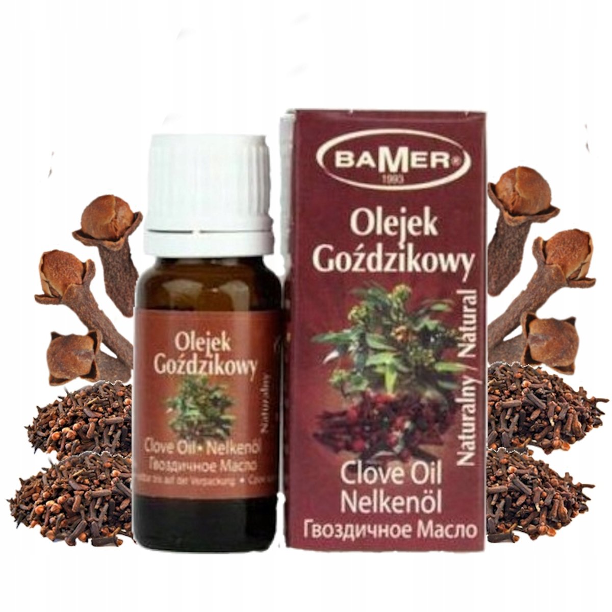Bamer olejek eteryczny goździkowy 7ml 5906764840058