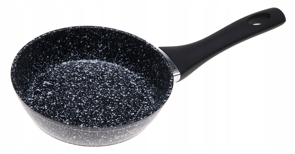 Patelnia Głęboka Marmurowa 16cm Indukcja Gaz 6202