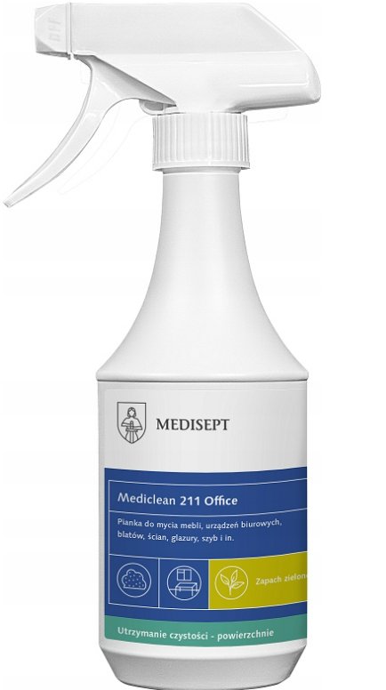 Mediclean Mediclean MC 211 Office Foam pianka do mycia powierzchni zmywalnych 500 ml