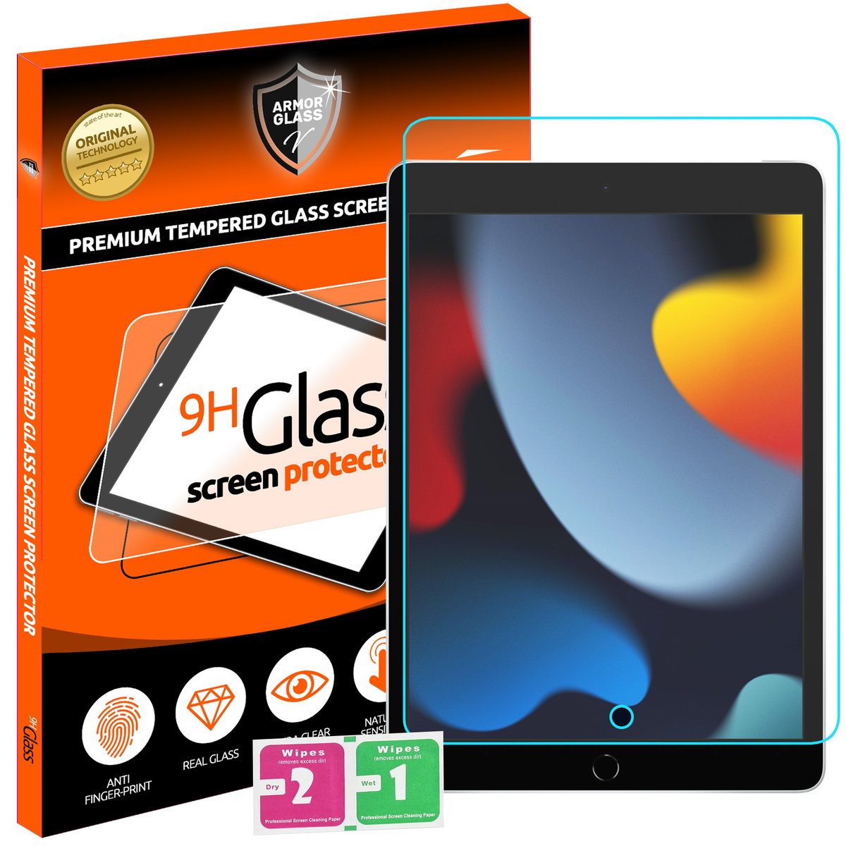 Szkło hartowane 9H do Apple iPad 9 GEN 10.2 2021