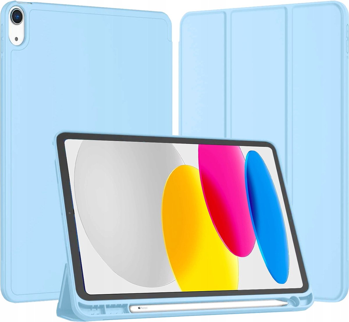 Etui Smart Pencil Do Apple Ipad 10.9 Gen 10 2022 | Niebieski