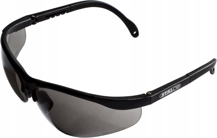 Stalco Okulary przeciwodpryskowe Grebe Smoke Przyciemniane S-44209