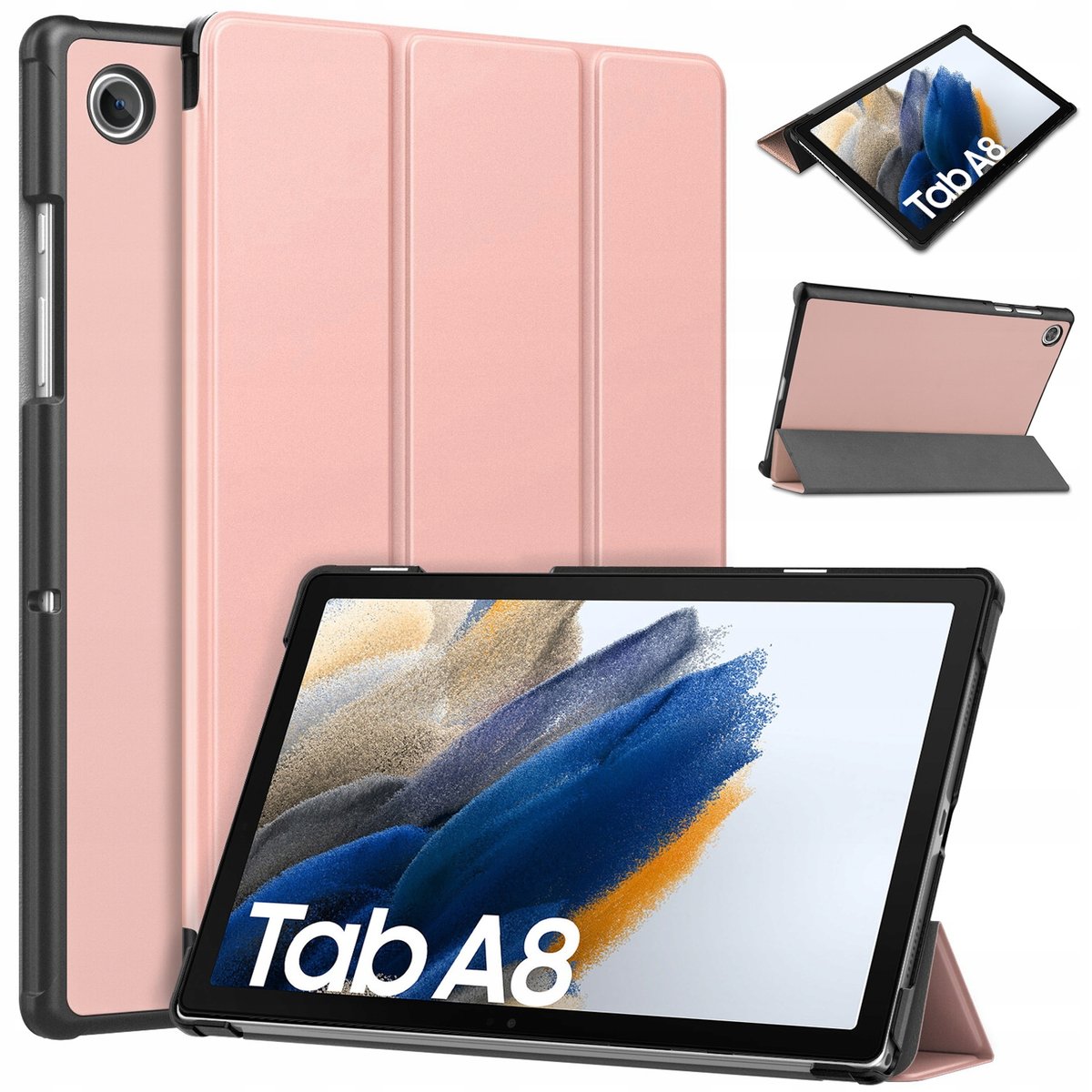 Etui Do Samsung Galaxy Tab A8 10.5'' Sm-X205 X200 | Różowy