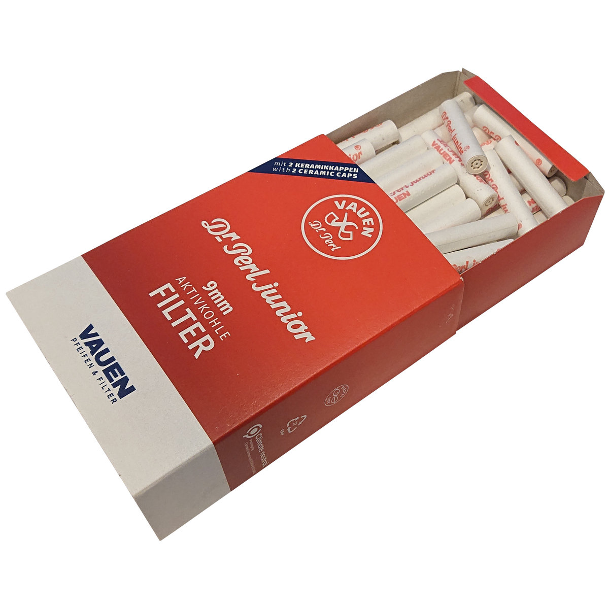 Filtry Fajkowe Vauen 9 mm 100 sztuk