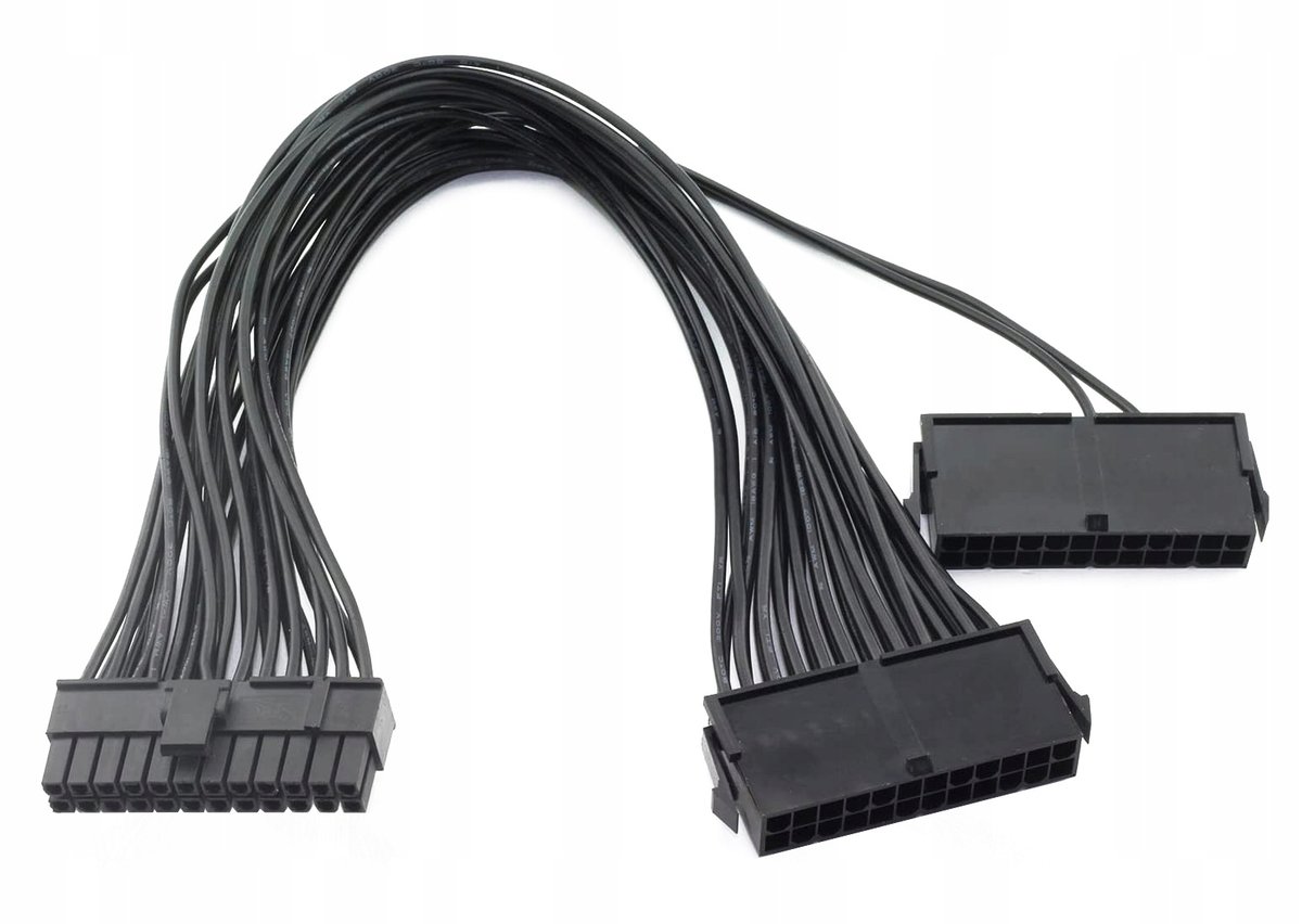 Kabel Atx 24Pin Dual Psu Na 2 Zasilacze Pc Add2Psu