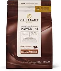 Callebaut Power 41 mleczna czekolada belgijska 2.5kg
