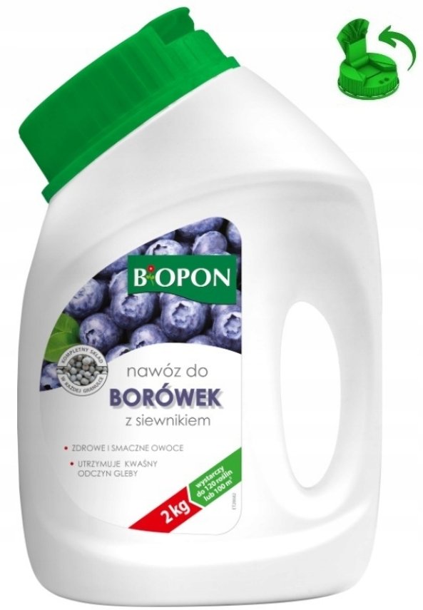 Biopon Nawóz Do Borówek 2Kg Z Siewnikiem