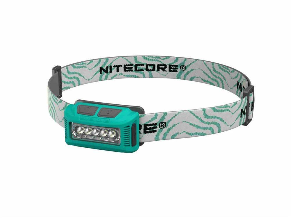 Nitecore nu10 V lampa czołowa Running dorosłych unisex, zielony NU10V_Vert