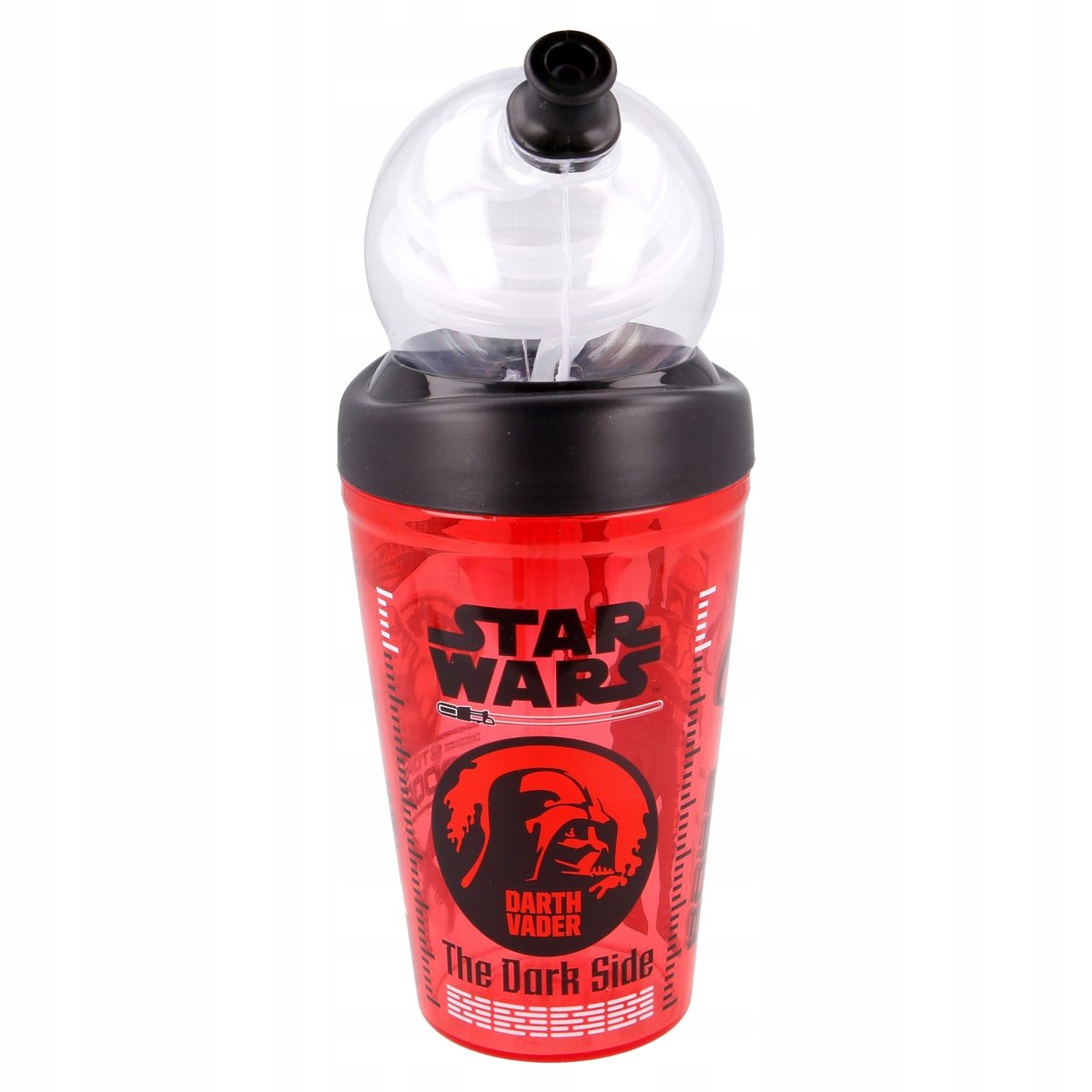 Star Wars Bidon Z Ozdobną Rurką Szklanka 420 ml