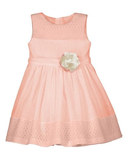 Sukienka łączona guipur 122