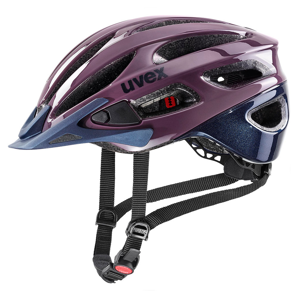UVEX True Helmet, fioletowy 55-58cm 2022 Kaski miejskie i trekkingowe S4100530717