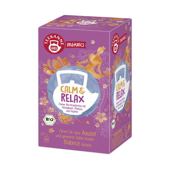 Teekanne Organiczna herbatka ziołowa Calm & Relax 20 x 1,8 g Bio