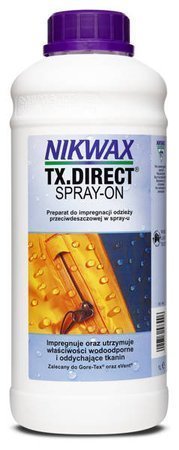 Nikwax Impregnat TX.Direct 1L Spray-On zapas