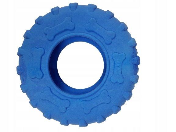 Gumowa zabawka dla psa mocna opona gryzak 15 cm