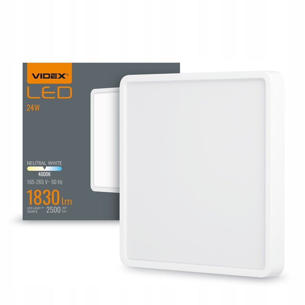 Oprawa LED typu DOWNLIGHT DLSS 24W - Neutralny Bia