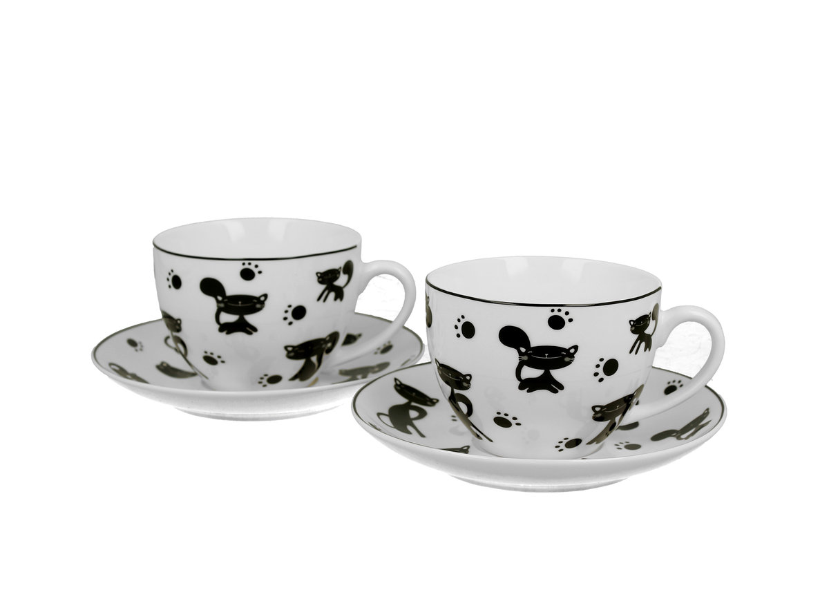 Filiżanki ze spodkami 280 ml k
