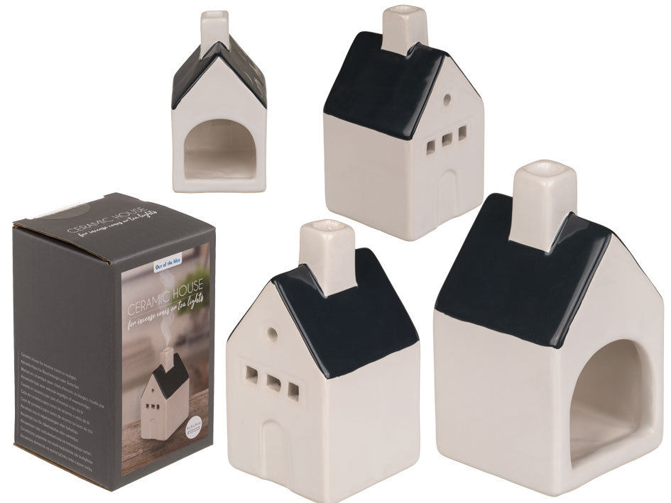 Ceramiczny domek na tealighty