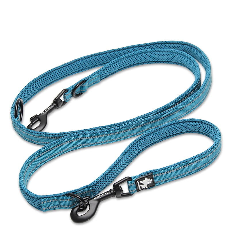 Smycz przepinana dla psa Truelove Active Pro 200 cm, S - 1.5 cm, niebieski
