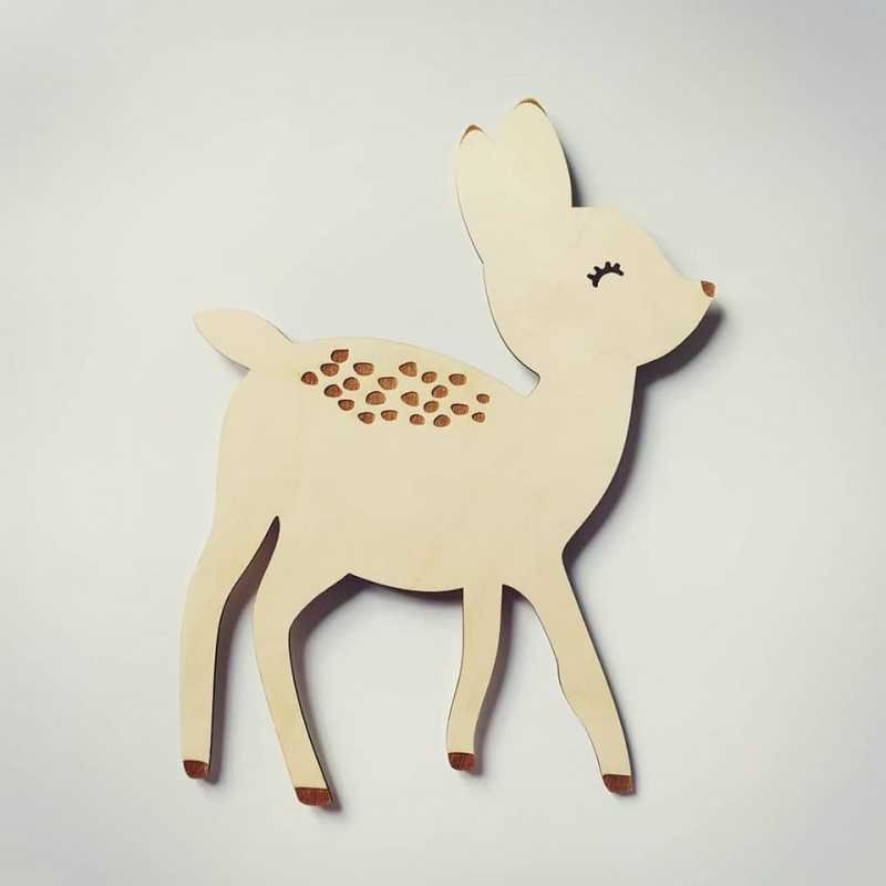 Lampka Sarenka Grawer Led/Drevniane.Pl