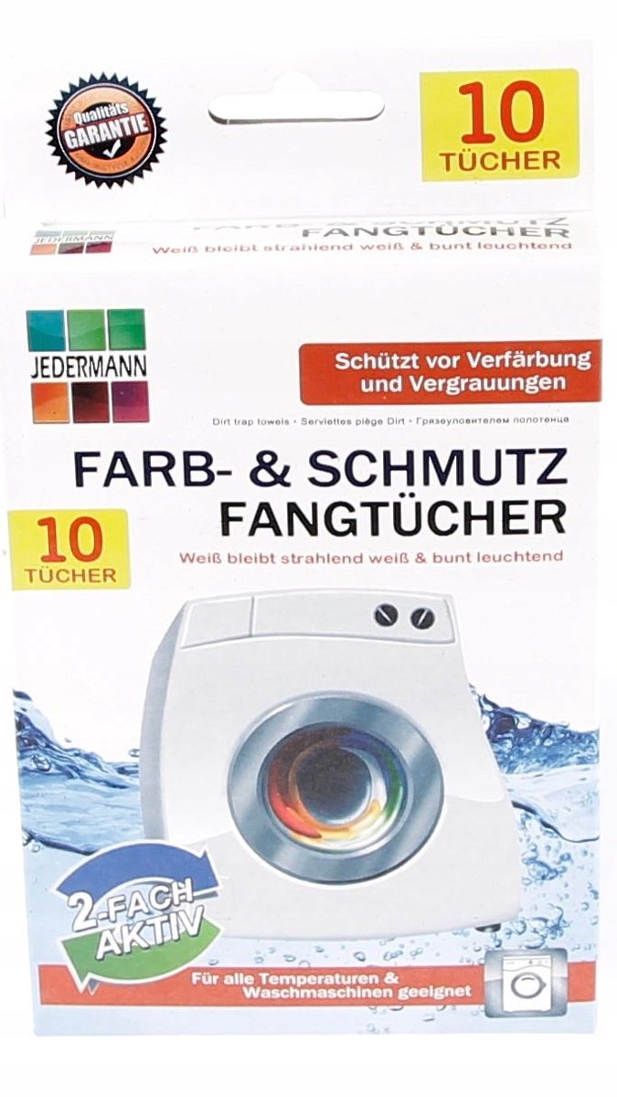 Chusteczki Wyłapujące Kolor Z Prania Antybarwiące