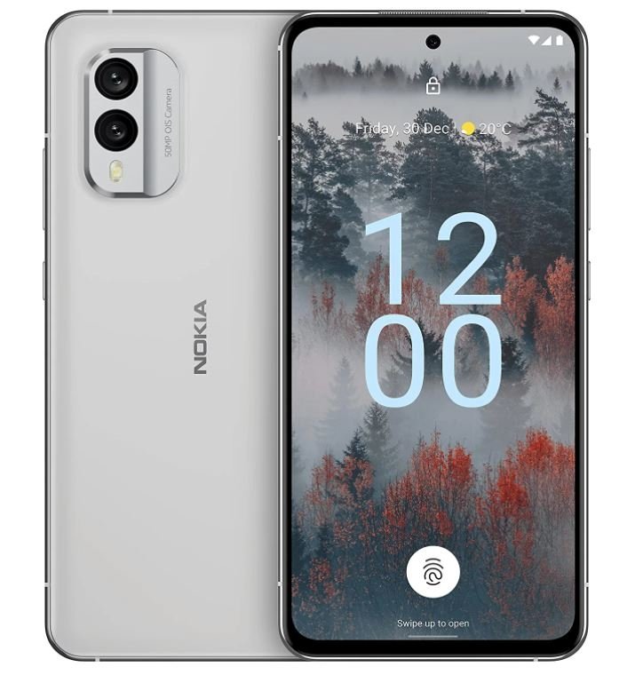 Nokia X30 5G 6GB/128GB Dual Sim Biały