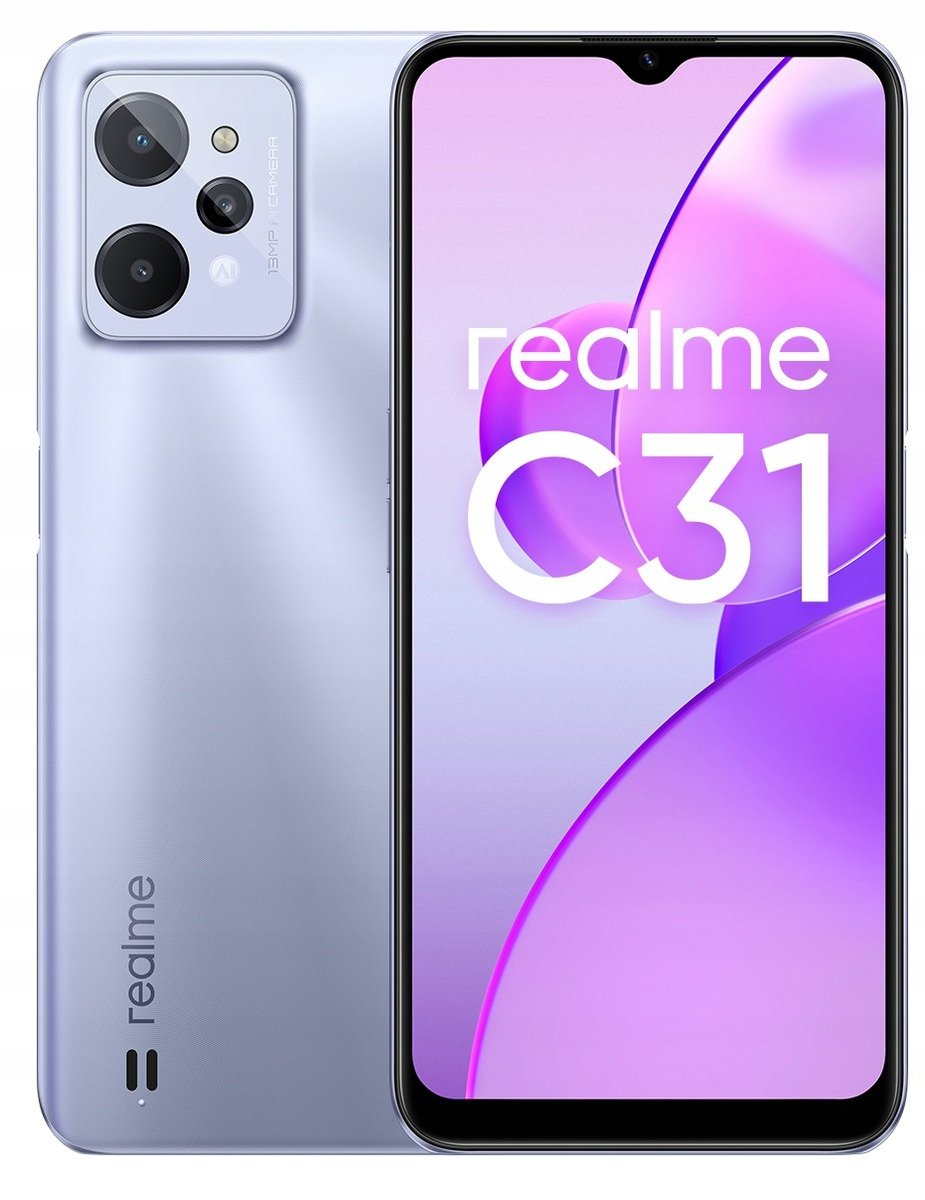 Realme C31 64GB Dual Sim Srebrny