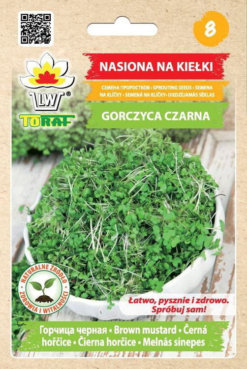 Nasiona Na Kiełki - Gorczyca Czarna