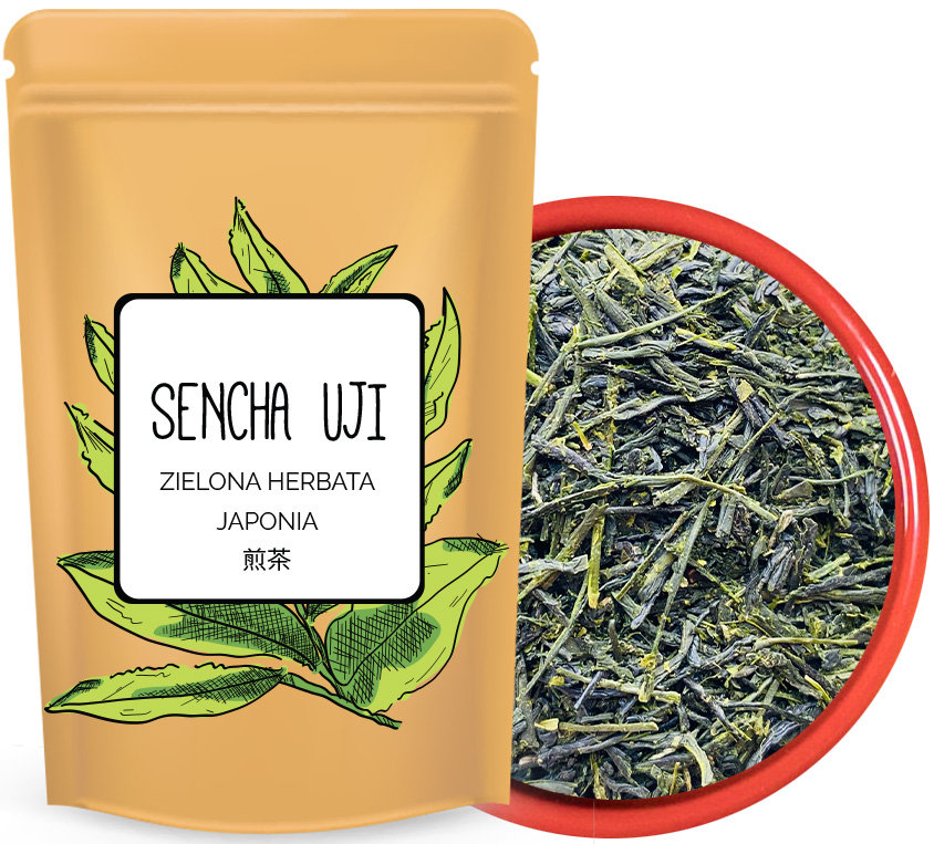 ❣️SENCHA UJI❣️ Zielona japońska herbata z rejonu UJI. Pyszna wyjatkowa herbatka na upominek. Polski producent z Krakowa LEO TEA