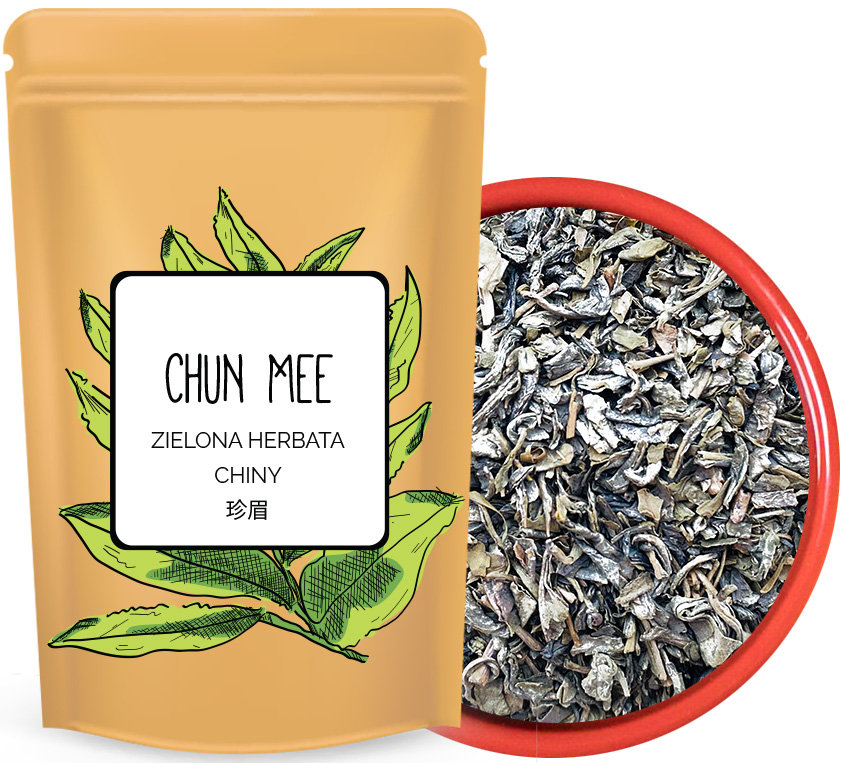 ❣️CHUN MEE❣️ Zielona chińska klasyczna herbata LEO TEA