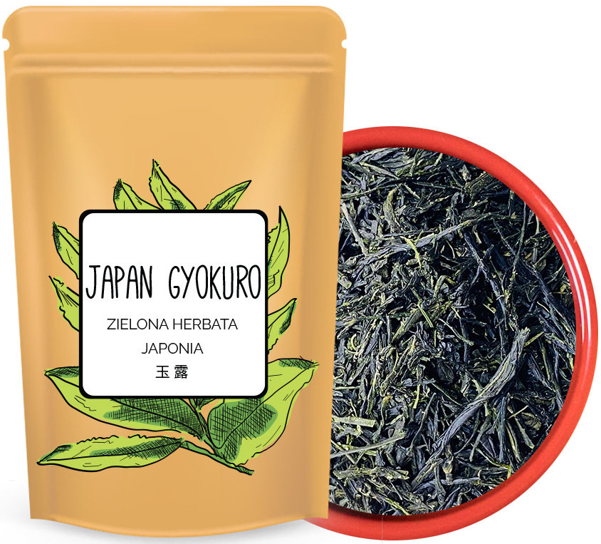 ❣️JAPAN GYOKURO❣️ Oryginalna z Japonii Shizuoka, zielona herbata. Najlepsza japońska na prezent.