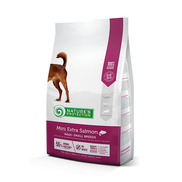 Natures Protection Mini Breeds Extra Salmon 2kg