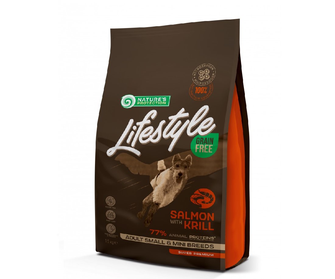 Natures Protection Ls Small Adult Salmon 10kg