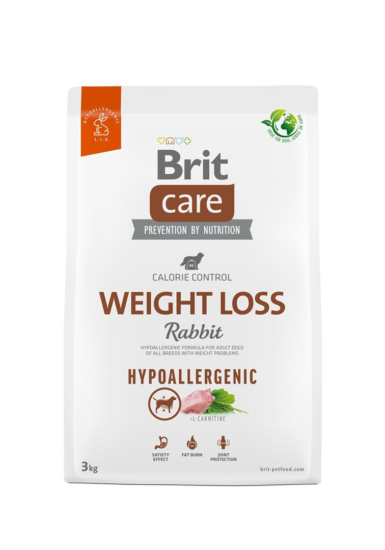 Brit Care Dog Hypoallergenic Weight Loss 3 kg