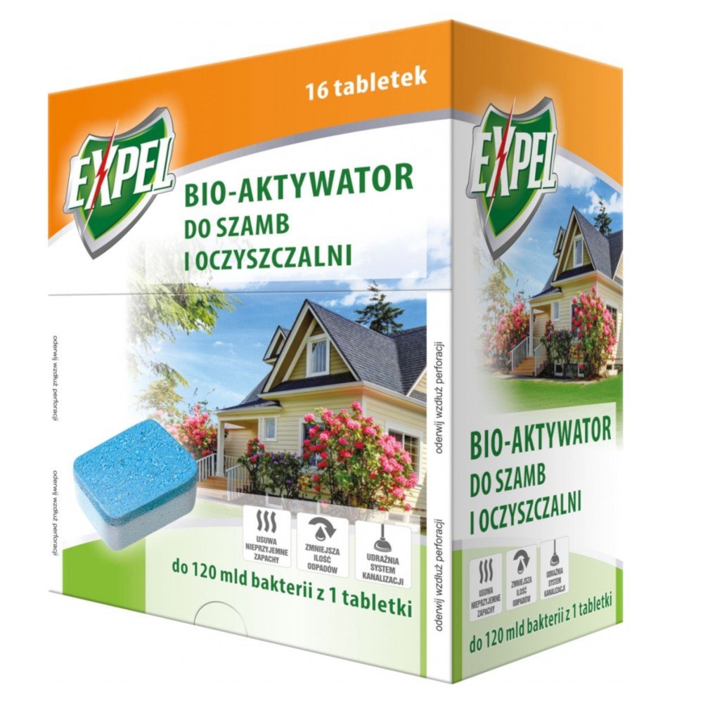Bros Expel Bio Aktywator Do Szamb I Oczyszczalni 16 Tabletek