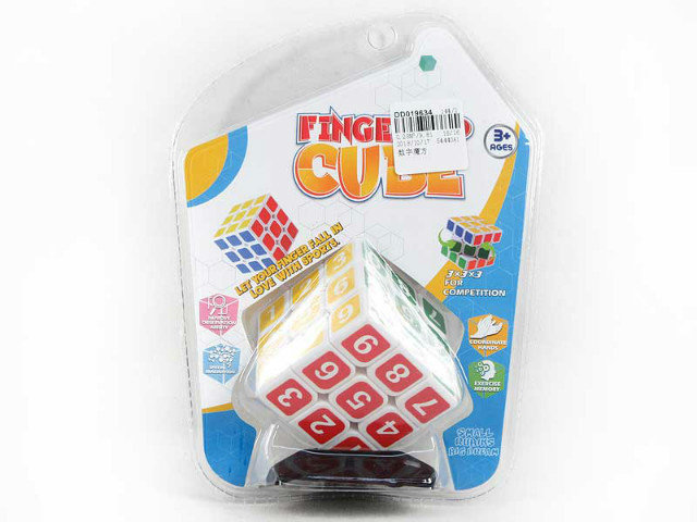 Kostka magiczna. Cyferki układanka Bigtoys