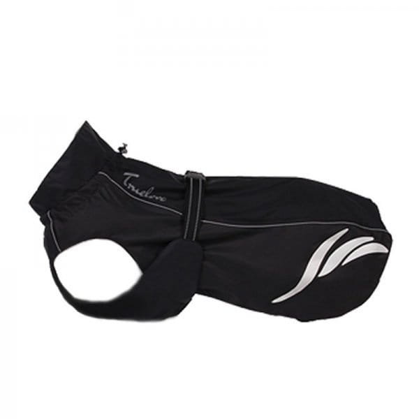 Derka, płaszcz przeciwdeszczowy dla psa Truelove Comfort 40, Czarny