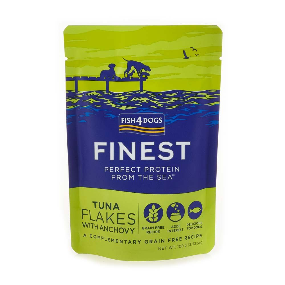 Fish4Dogs Mokra Finest Flakes Tuna 100G