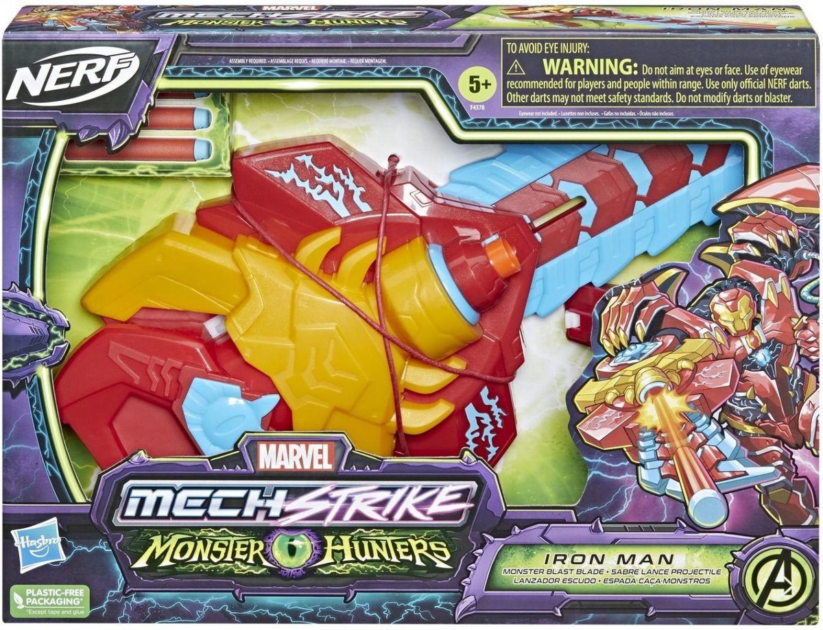 Nerf Marvel Monster Hunters Iron Man F4378