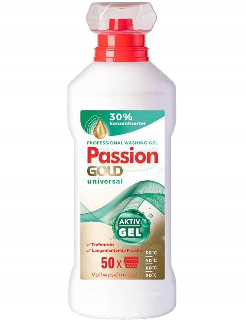 Passion Gold - Żel Do Prania 50 Universal A'2L