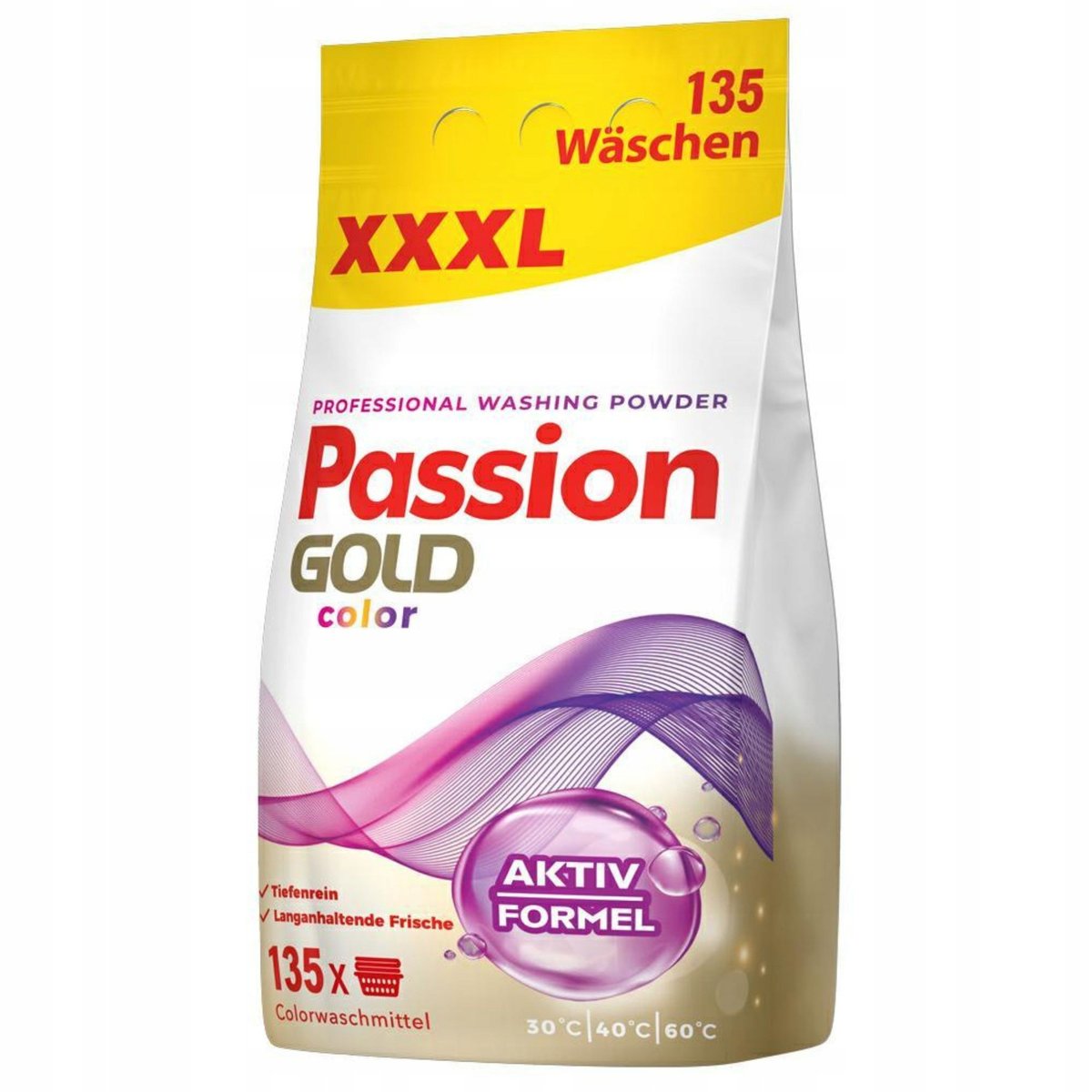 Passion Gold - Proszek Do Prania 135 Color Folia 8,1kg